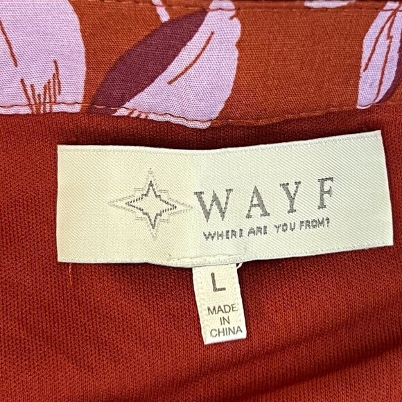 Wayf Bandeau Maxi Skirt Set Dress Crop Top Floral Large - Picture 7 of 14